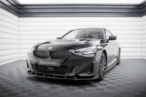 BMW 2 Coupe G42 2021+ Frontläpp / Frontsplitter V.2 Maxton Design